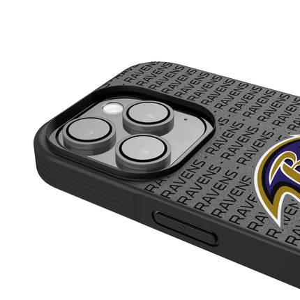 Baltimore Ravens Text Backdrop Bump Phone Case for Apple iPhone