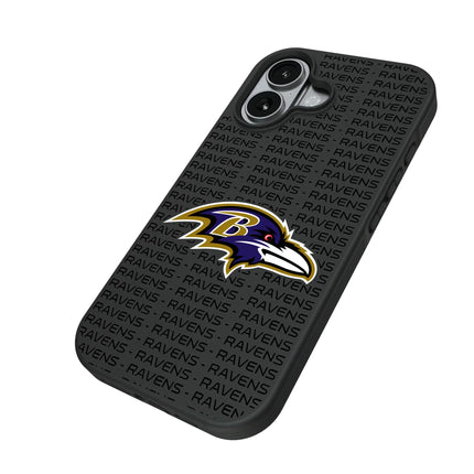 Baltimore Ravens Text Backdrop Bump Phone Case for Apple iPhone