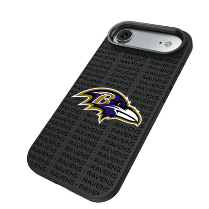 Baltimore Ravens Text Backdrop Bump Phone Case for Apple iPhone