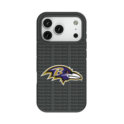 Baltimore Ravens Text Backdrop Bump Phone Case for Apple iPhone