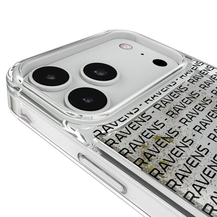 Baltimore Ravens Text Backdrop Glitter Phone Case for Apple iPhone