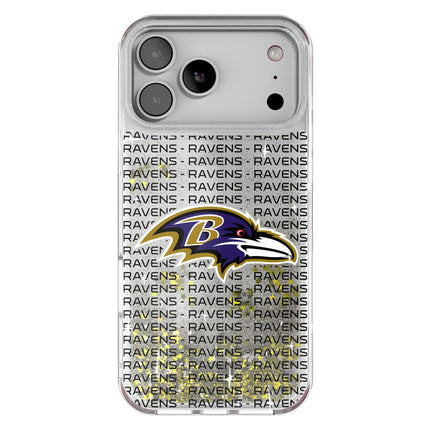 Baltimore Ravens Text Backdrop Glitter Phone Case for Apple iPhone