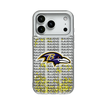 Baltimore Ravens Text Backdrop Glitter Phone Case for Apple iPhone