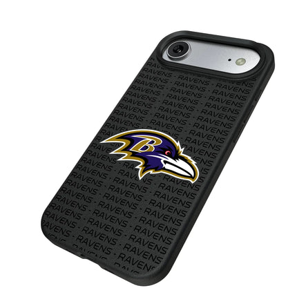 Baltimore Ravens Text Backdrop MagSafe Compatible Phone Case for Apple iPhone