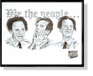 Barney Pre-Amble Lithograph