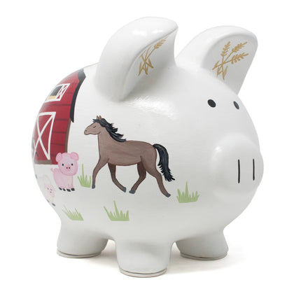 Barnyard Large Piggy Bank
