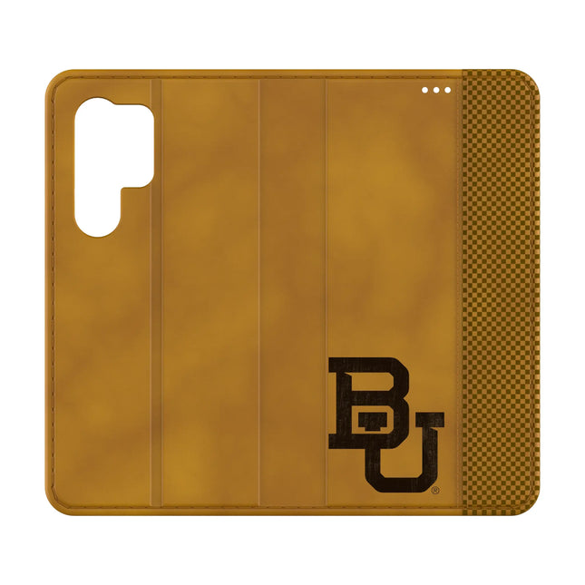 Baylor University Bears Burn Folio Phone Case for Samsung Galaxy