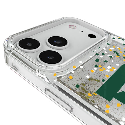 Baylor University Bears Confetti Glitter Phone Case for Apple iPhone