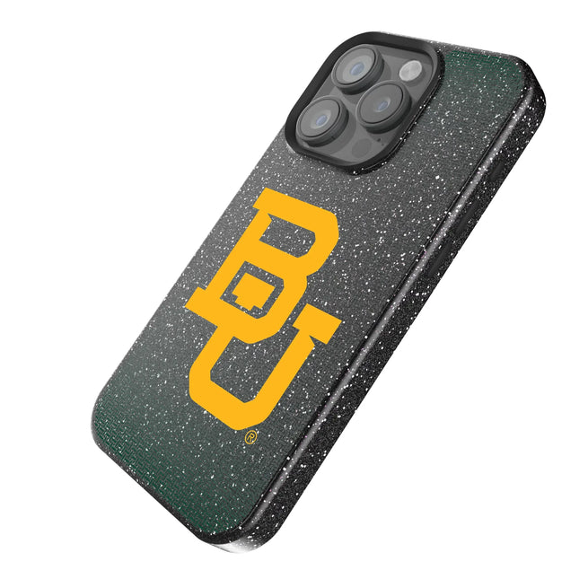 Baylor University Bears Linen Black Bling Phone Case for Apple iPhone