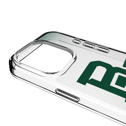Baylor University Bears Linen Clear Phone Case for Apple iPhone