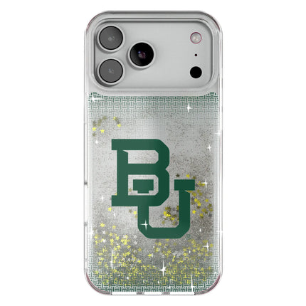 Baylor University Bears Linen Glitter Phone Case for Apple iPhone