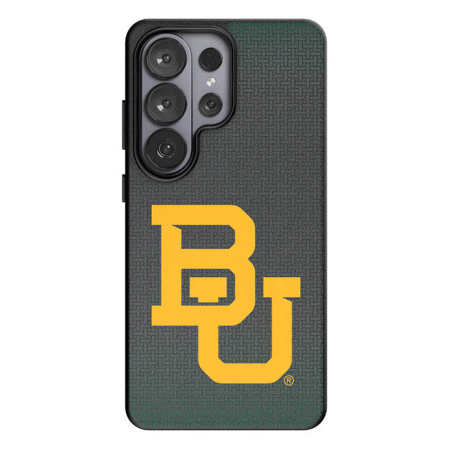 Baylor University Bears Linen MagSafe Compatible Phone Case for Samsung Galaxy