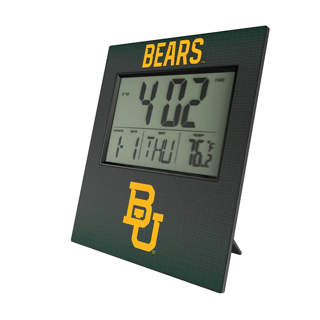 Baylor University Bears Linen Wall Clock