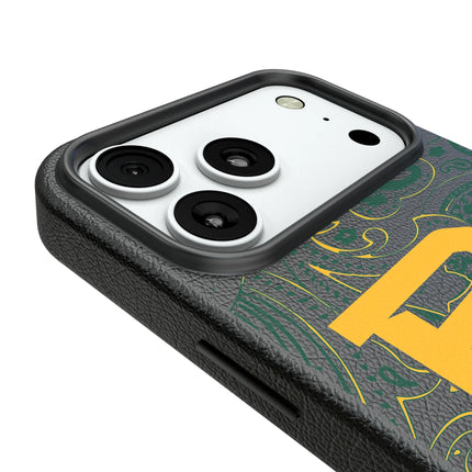 Baylor University Bears Paisley MagSafe Compatible Phone Case for Apple iPhone