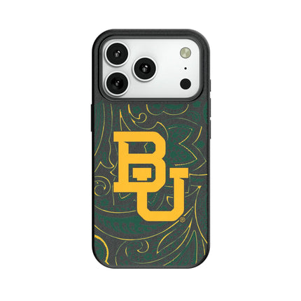 Baylor University Bears Paisley MagSafe Compatible Phone Case for Apple iPhone