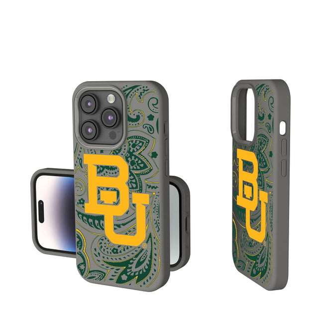 Baylor University Bears Paisley Soft Touch Phone Case for Apple iPhone