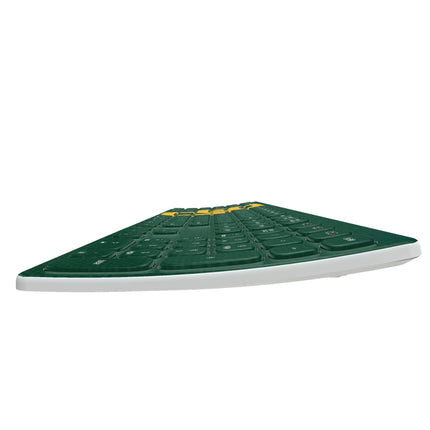 Baylor University Bears Solid Curved Wireless Keyboard