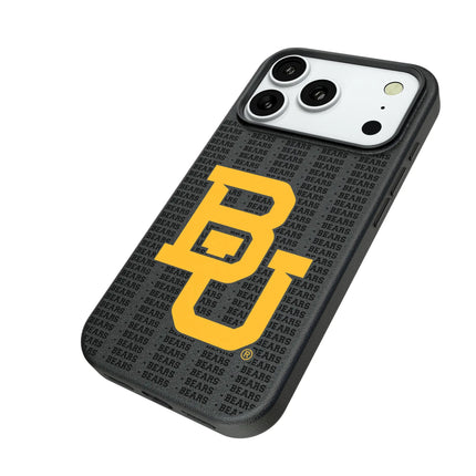 Baylor University Bears Text Backdrop MagSafe Compatible Phone Case for Apple iPhone
