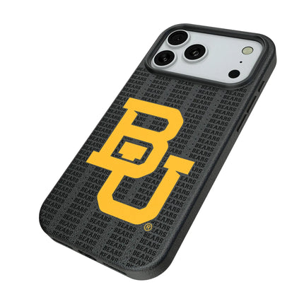 Baylor University Bears Text Backdrop MagSafe Compatible Phone Case for Apple iPhone