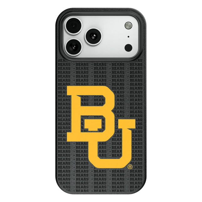 Baylor University Bears Text Backdrop MagSafe Compatible Phone Case for Apple iPhone