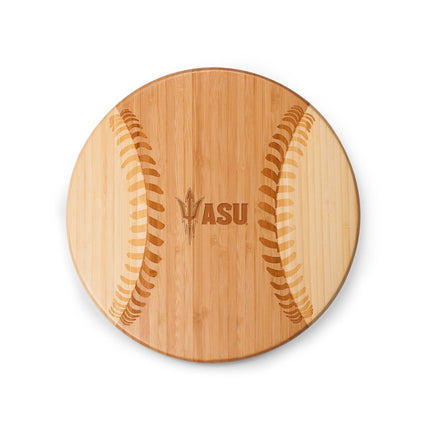 Arizona St Sun Devils Home Run! Baseball Cutting Board & Serving Tray
