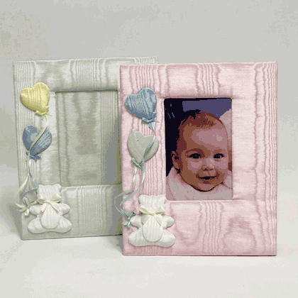 Bear & Balloons Personalized Baby Picture Frame