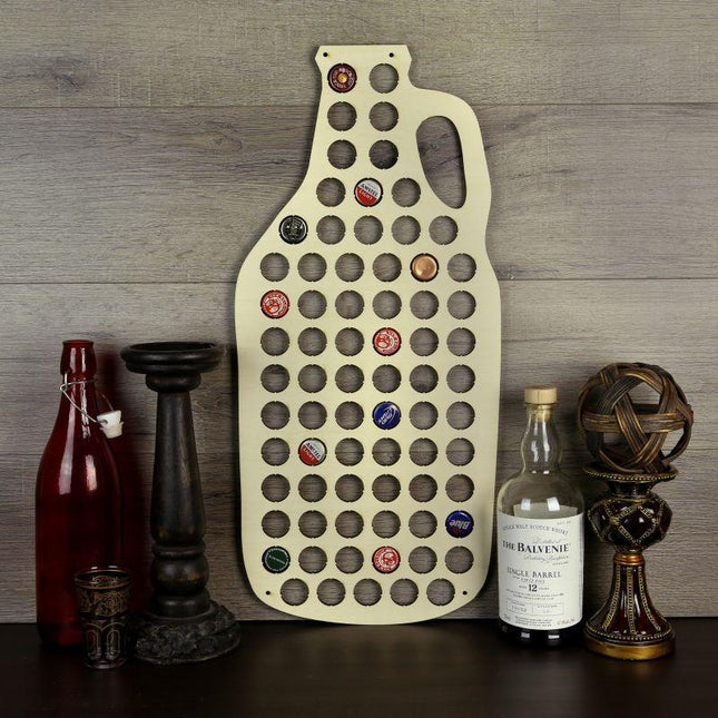 Beer Growler Beer Cap Holder
