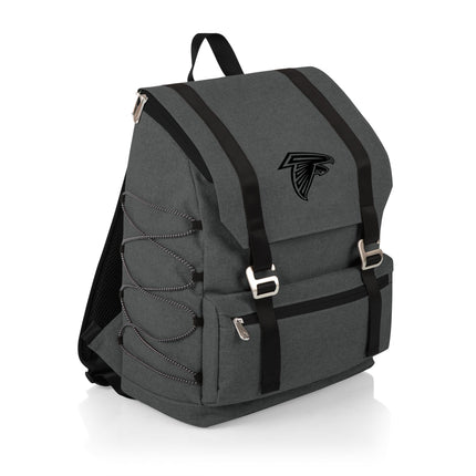 Atlanta Falcons - On The Go Traverse Backpack Cooler - gray & black