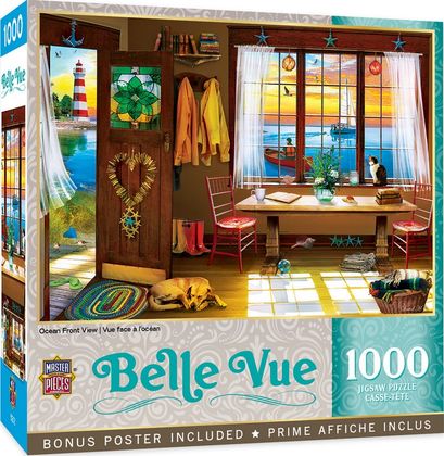 Belle Vue Ocean Front View 1000 Piece Puzzle