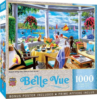 Belle Vue Seaside Dining View 1000 Piece Puzzle