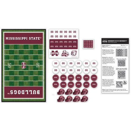 Mississippi State Bulldogs Checkers Board Game