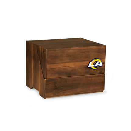 Los Angeles Rams Madison Acacia Tabletop Bar Set