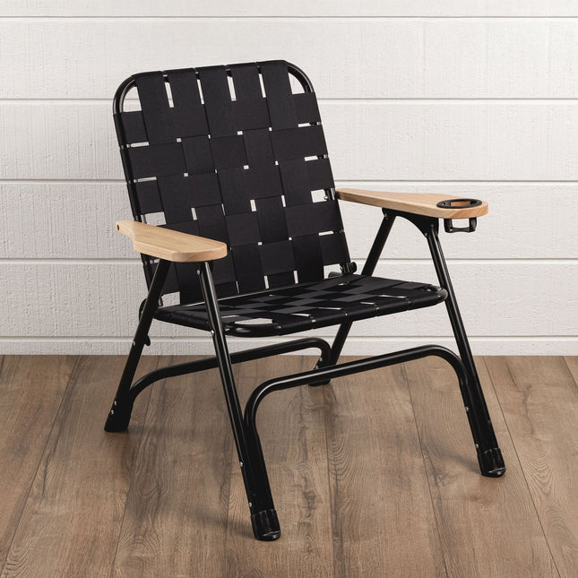 Lux Woven Camp Chair