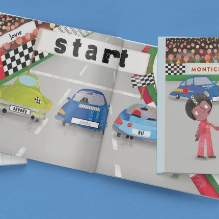 Speedster Personalized Book