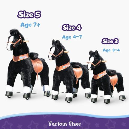 Model U® Horse Ride-On Toy Age 7+ – Black