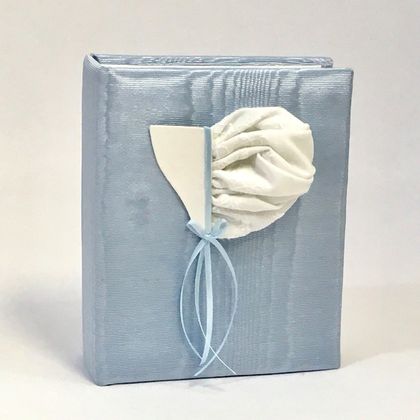Blue Boy Personalized Baby Photo Album - Small