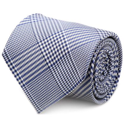 Blue Glen Plaid Silk Tie