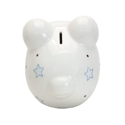Blue Star Large Piggy Bank