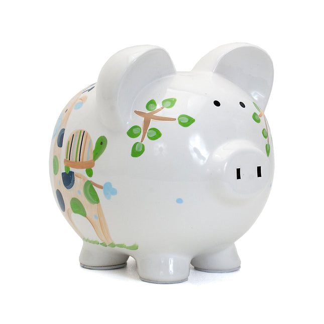 Blue Tropical Punch Large Piggy Bank