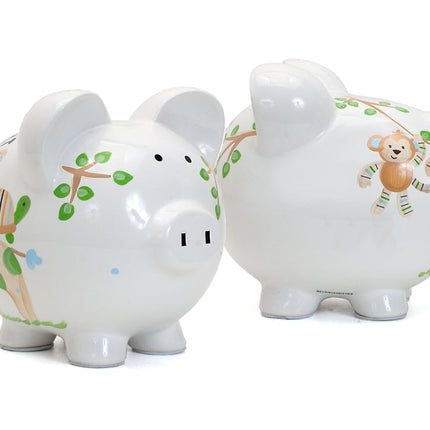 Blue Tropical Punch Large Piggy Bank