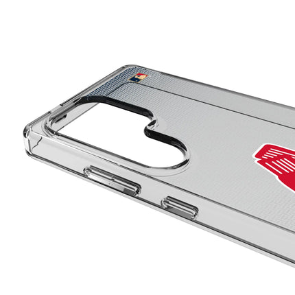 Boston Red Sox 1924-1960 - Cooperstown Collection Linen Clear Phone Case for Samsung Galaxy