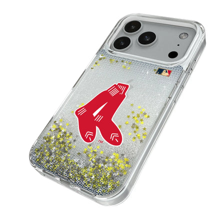 Boston Red Sox 1924-1960 - Cooperstown Collection Linen Glitter Phone Case for Apple iPhone