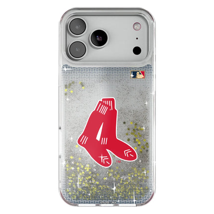 Boston Red Sox 1924-1960 - Cooperstown Collection Linen Glitter Phone Case for Apple iPhone