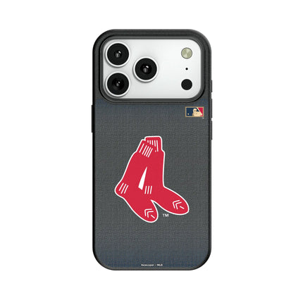 Boston Red Sox 1924-1960 - Cooperstown Collection Linen MagSafe Compatible Phone Case for Apple iPhone