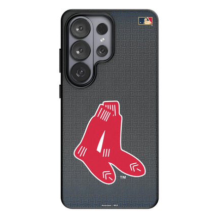 Boston Red Sox 1924-1960 - Cooperstown Collection Linen MagSafe Compatible Phone Case for Samsung Galaxy