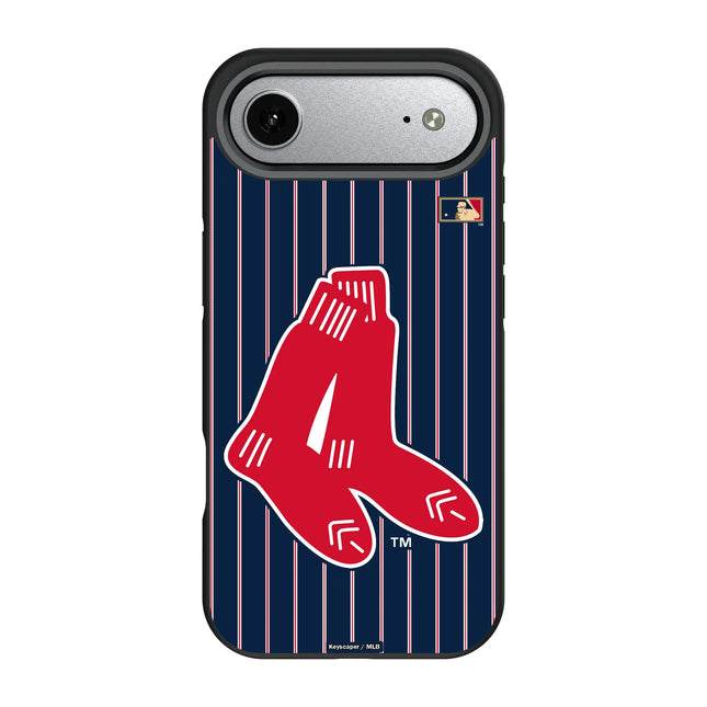 Boston Red Sox 1924-1960 - Cooperstown Collection Pinstripe Bump Phone Case for Apple iPhone