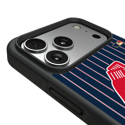 Boston Red Sox 1924-1960 - Cooperstown Collection Pinstripe Bump Phone Case for Apple iPhone