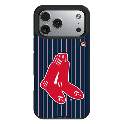 Boston Red Sox 1924-1960 - Cooperstown Collection Pinstripe Bump Phone Case for Apple iPhone