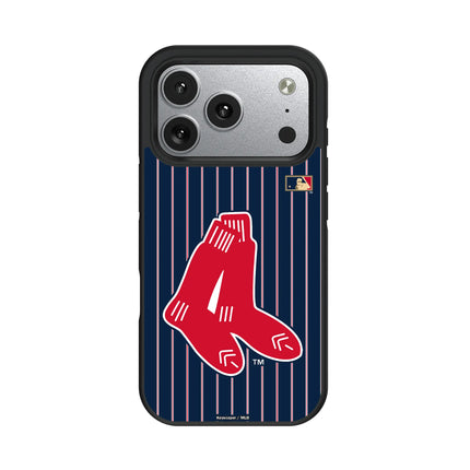 Boston Red Sox 1924-1960 - Cooperstown Collection Pinstripe Bump Phone Case for Apple iPhone