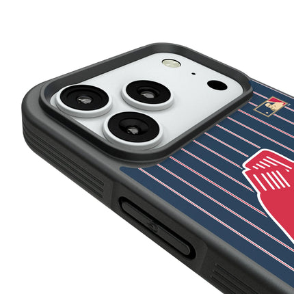Boston Red Sox 1924-1960 - Cooperstown Collection Pinstripe Bump Phone Case for Apple iPhone